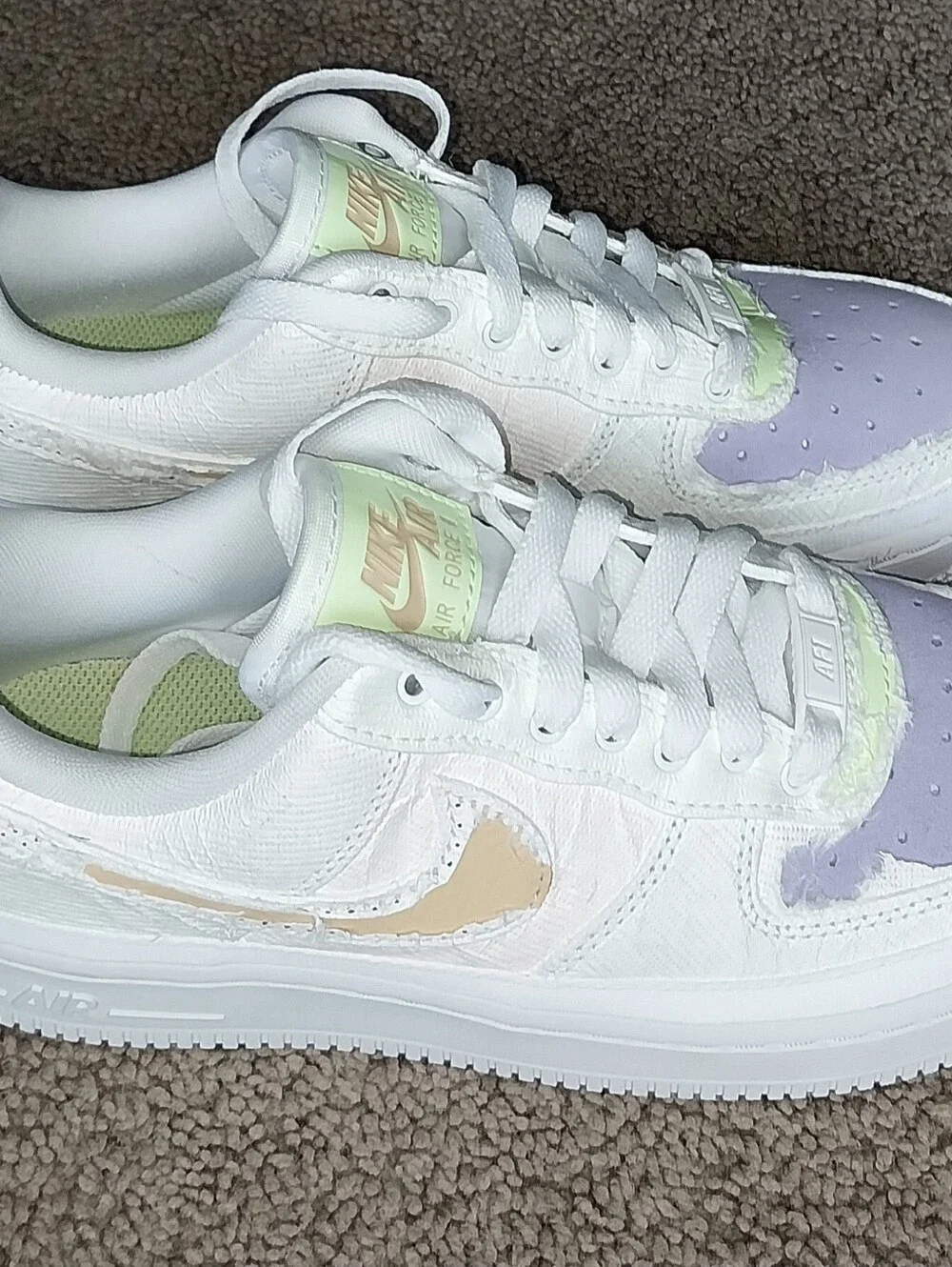 Nike Women’s Air Force 1 '07 Premium Pastel Reveal Low Top Shoe 6.5 - Picture 3 of 8